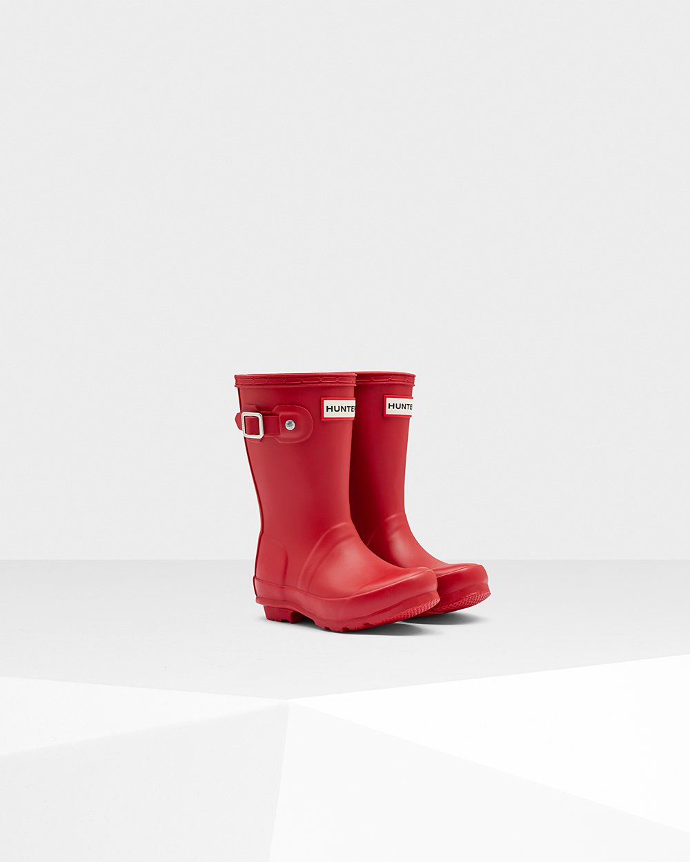Galochas Hunter Criança Vermelhas - Original Little - 30CIBHJPR